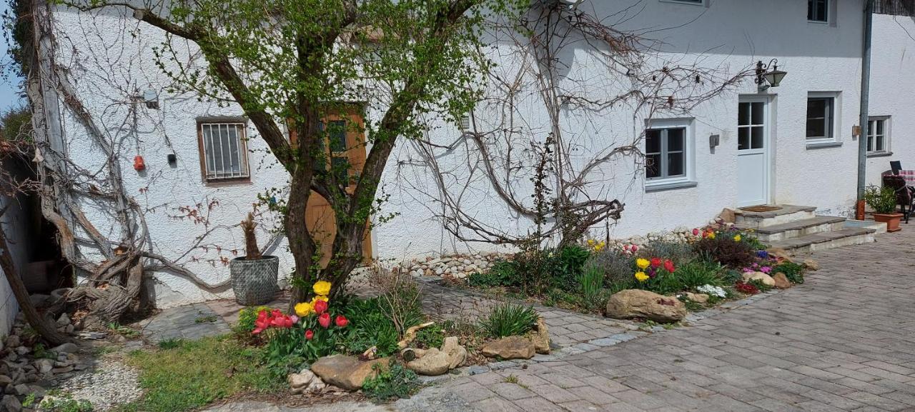 Ruhig Gelegene Ferienwohnung Im Gruenen Mit Terrasse Und Kleinem Garten Rotthalmuenster Exterior photo